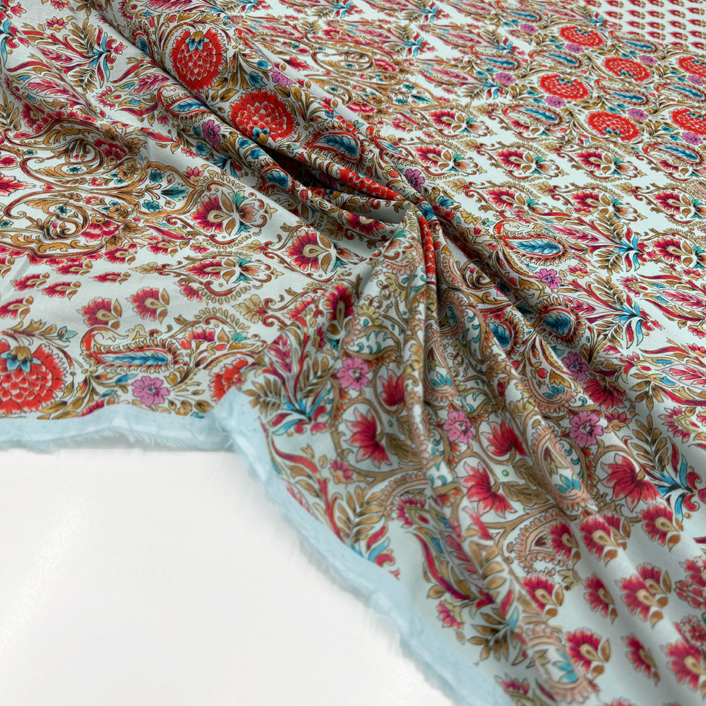 Tissu Batiste, Coton - Cachemire, Mantova