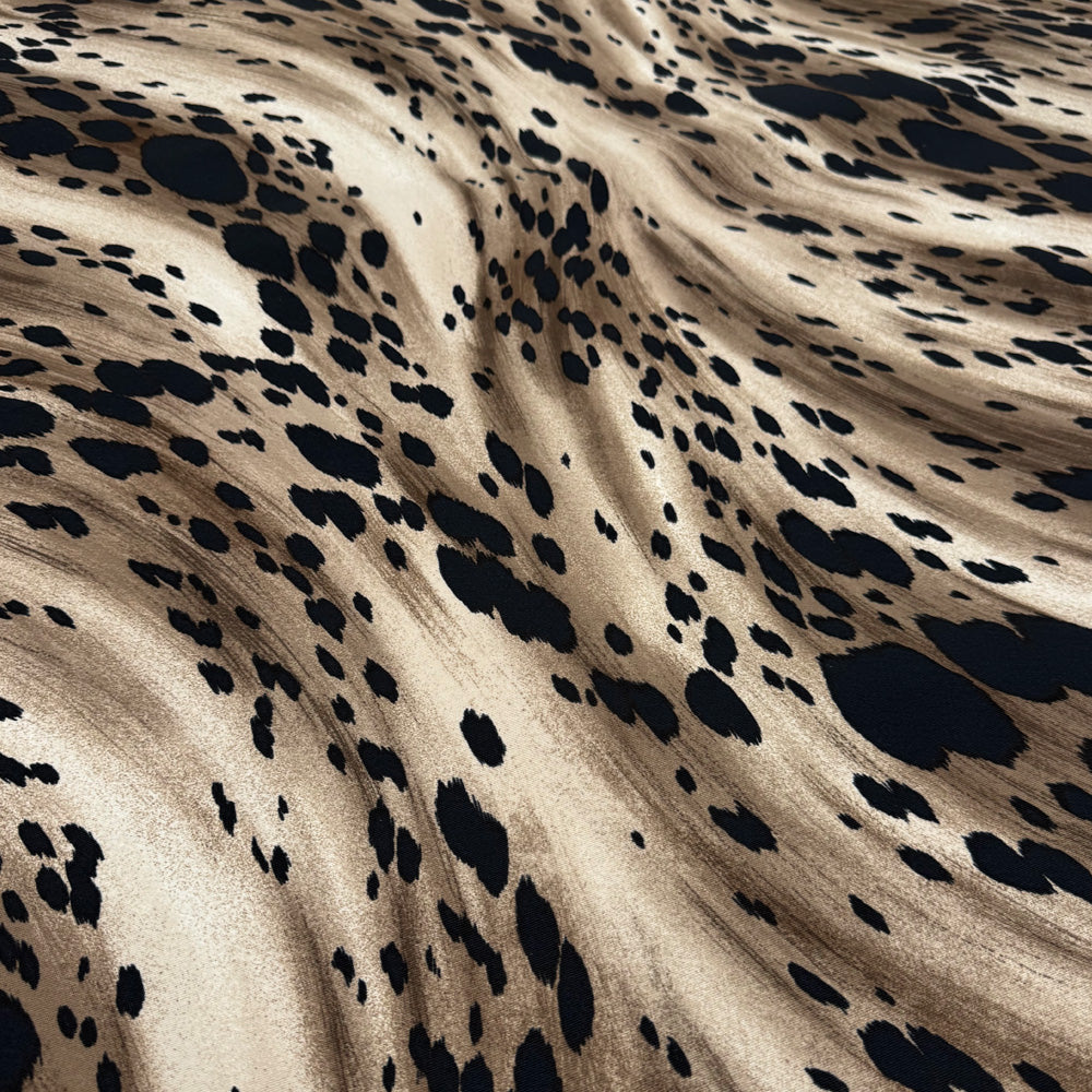 Tissu Gabardine, Coton - Animalier, Genetta