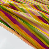 Tissu Batiste, Coton Soie - Rayé, Pistoia