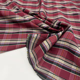 Tissu Popeline, Coton - Carreaux, Quadri