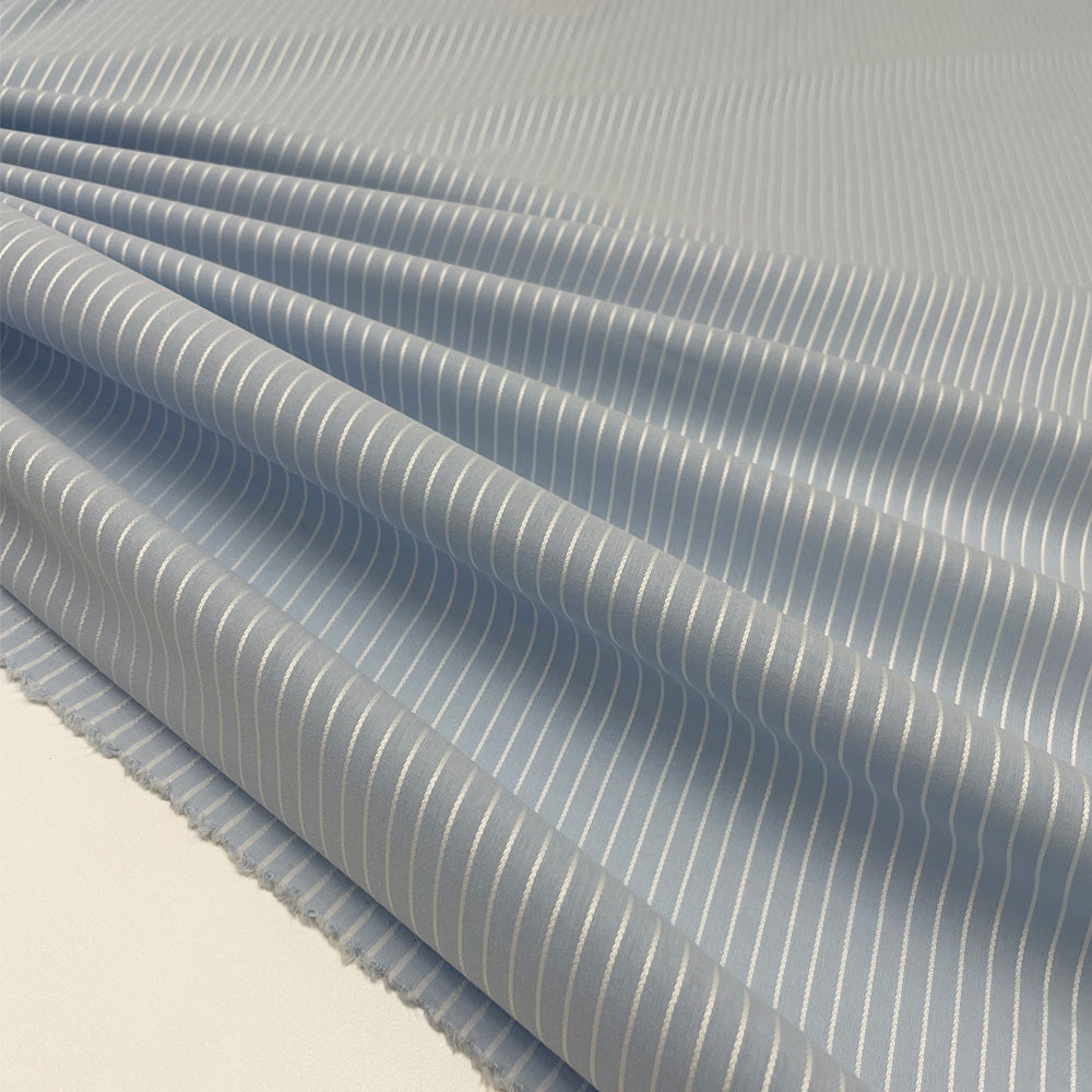 Tissu Bengaline, Coton Stretch - Rayé, Centro