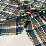 Tissu Popeline, Coton - Carreaux, Quadri