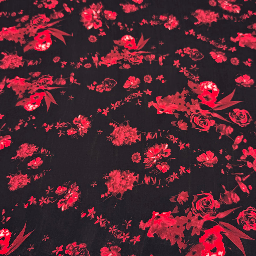 Tissu Crêpe de chine, Soie - Rosseria