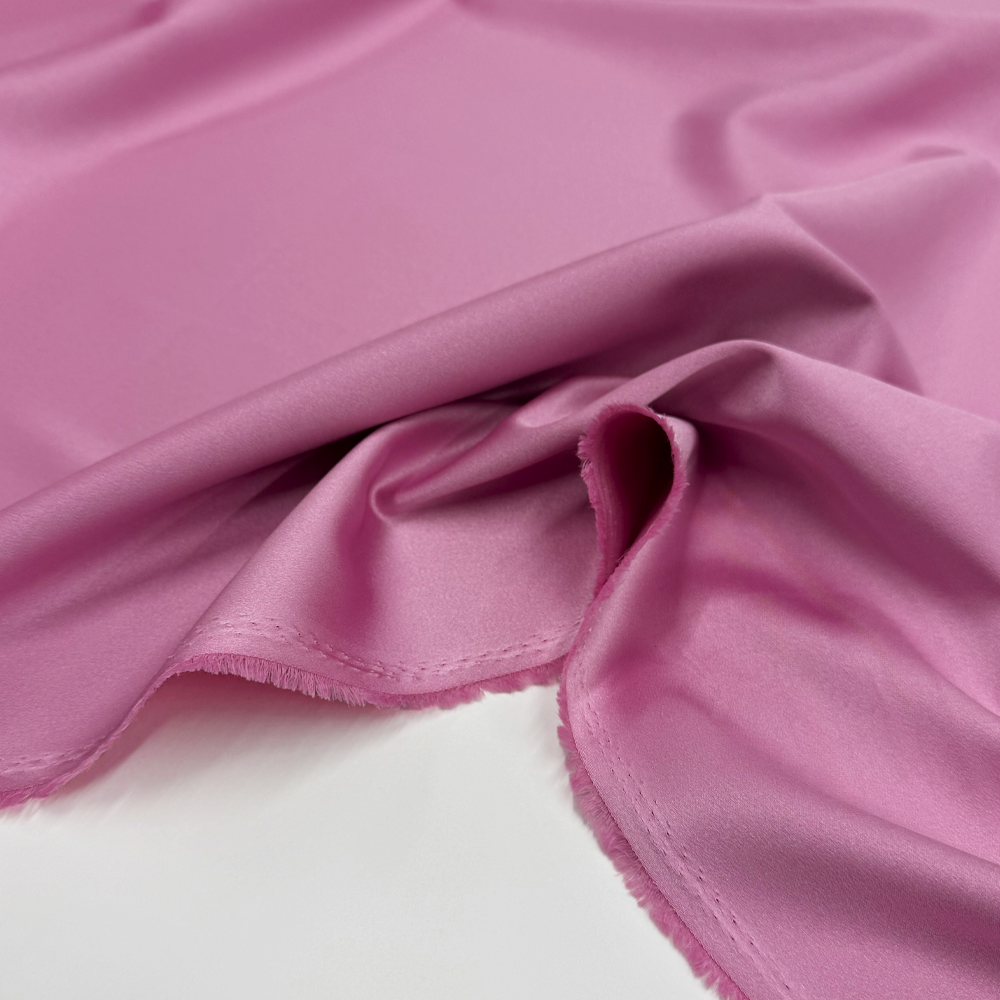 Tissu Crêpe Envers Satin, Lourd Stretch - Elvira