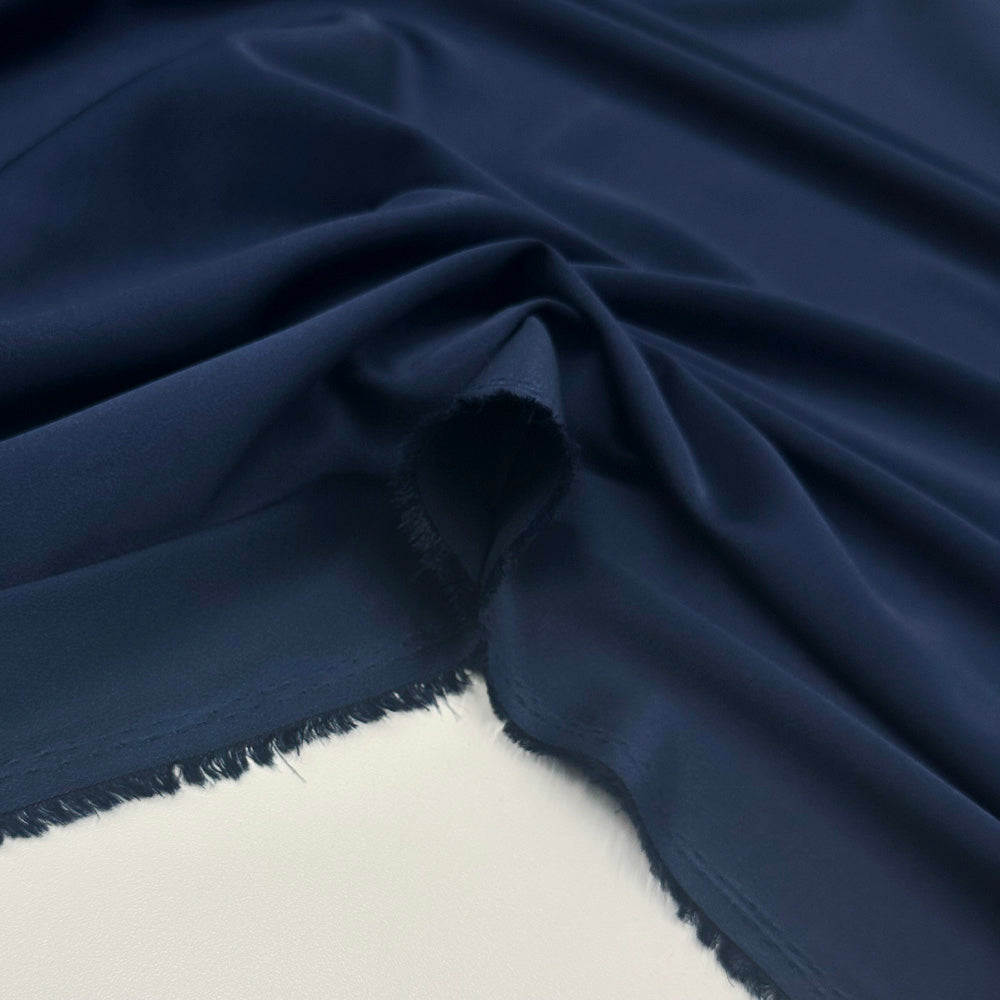 Tissu Crêpe Envers Satin, Lourd Stretch - Elvira