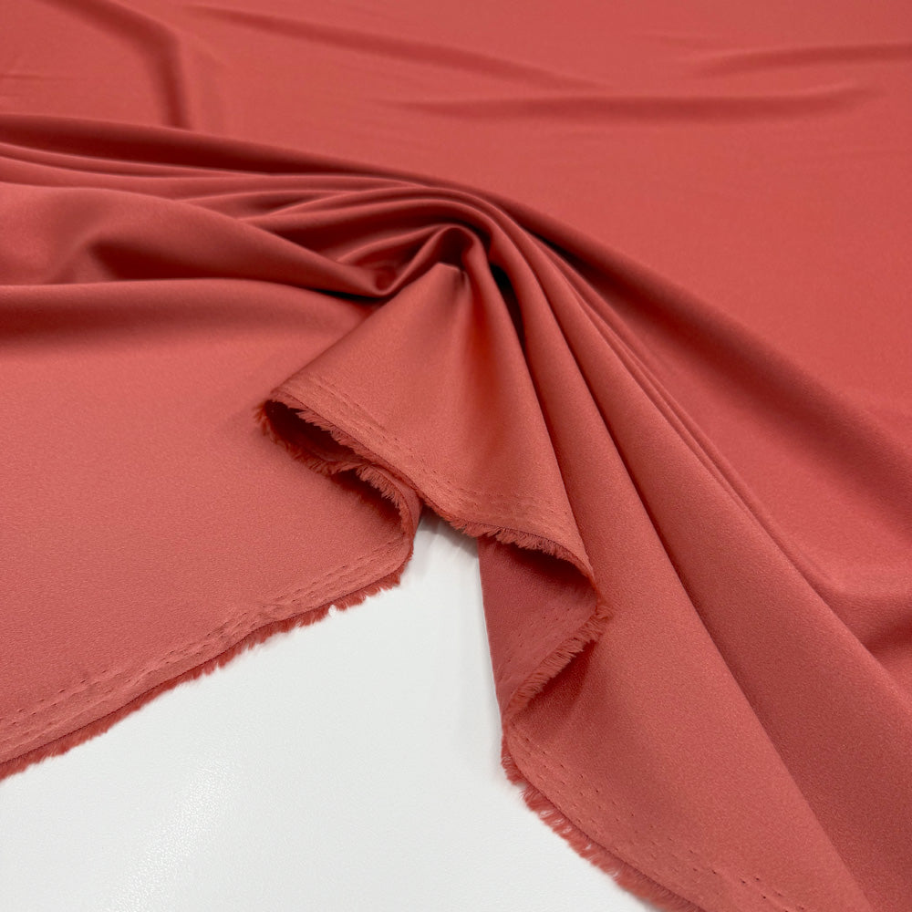 Tissu Crêpe Envers Satin, Lourd Stretch - Elvira