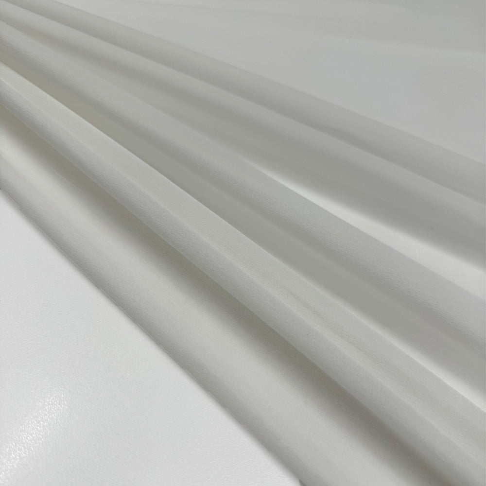 Tissu Crêpe Georgette, Soie - Différents coloris, Rubino