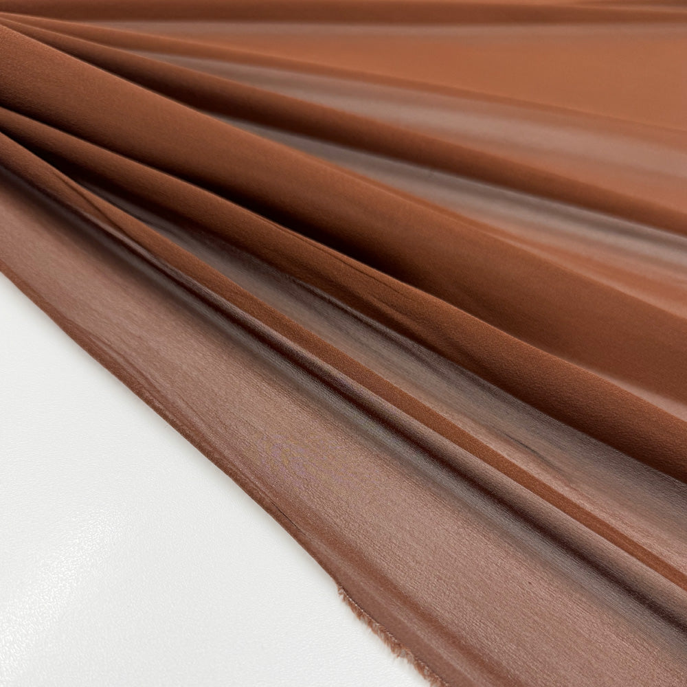 Tissu Crêpe Georgette, Soie - Différents coloris, Rubino