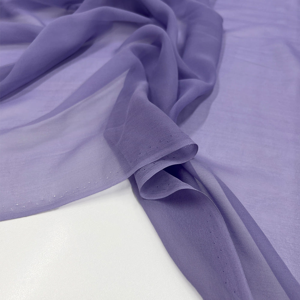 Tissu Crêpe Georgette, Soie - Différents coloris, Rubino