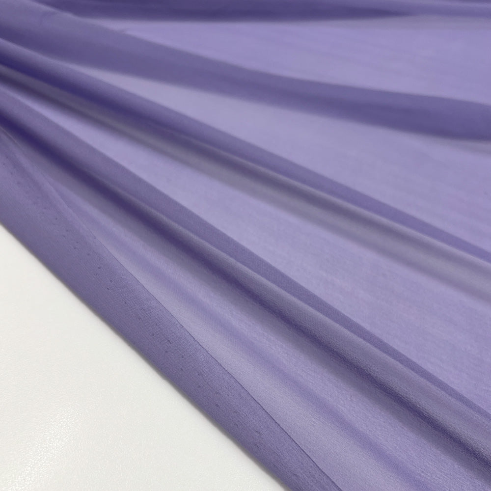 Tissu Crêpe Georgette, Soie - Différents coloris, Rubino