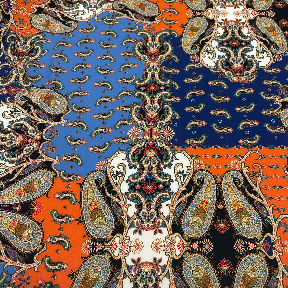 Tissu Crêpe Twill, Stretch - Unica