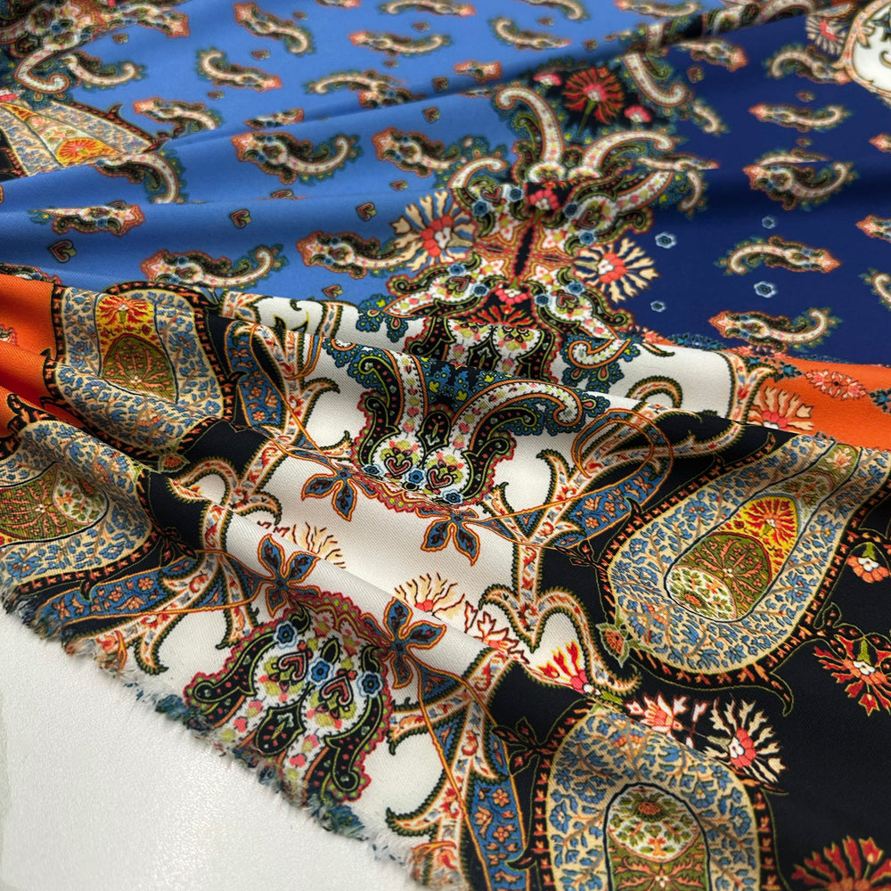 Tissu Crêpe Twill, Stretch - Unica