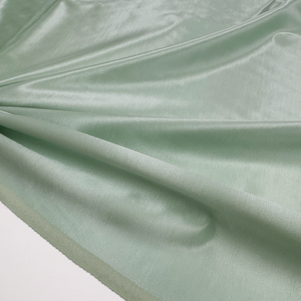 Tissu Satin, Viscose - Oliva