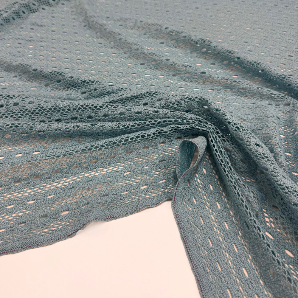 Tissu Dentelle Crochet, Coton - Lumeo