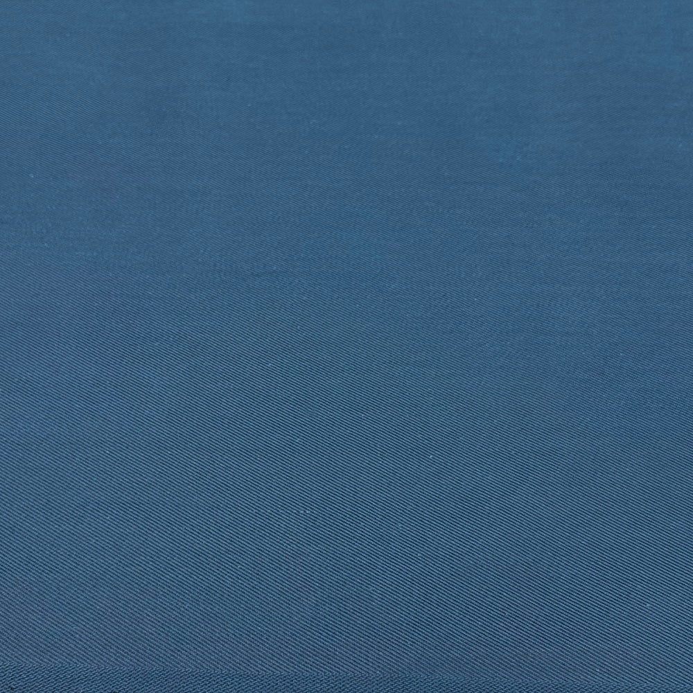 Tissu Denim Medium, Coton - Enduit Bleu Céruléen, Telaio
