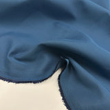 Tissu Denim Medium, Coton - Enduit Bleu Céruléen, Telaio