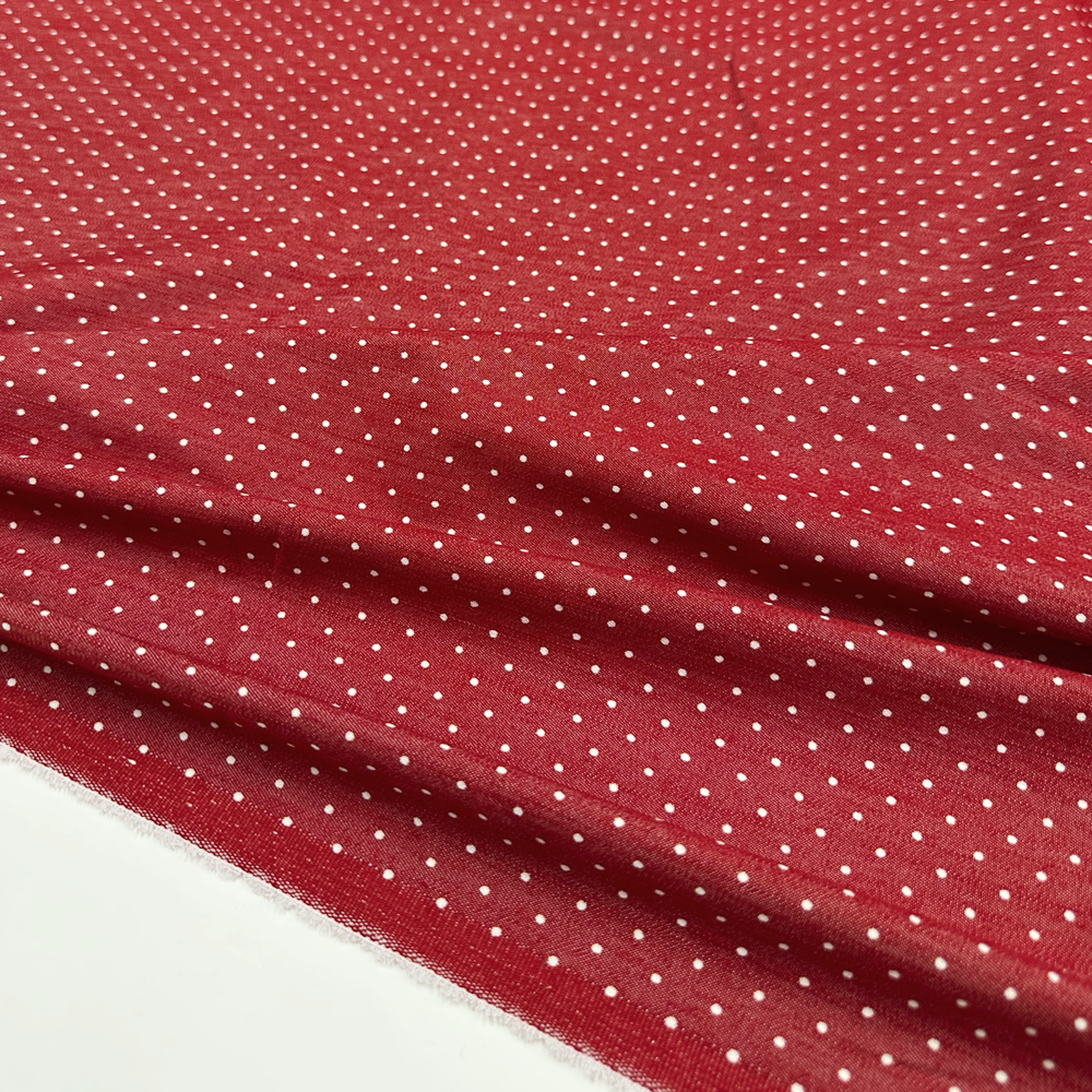 Tissu Denim Léger Stretch, Coton - Calista