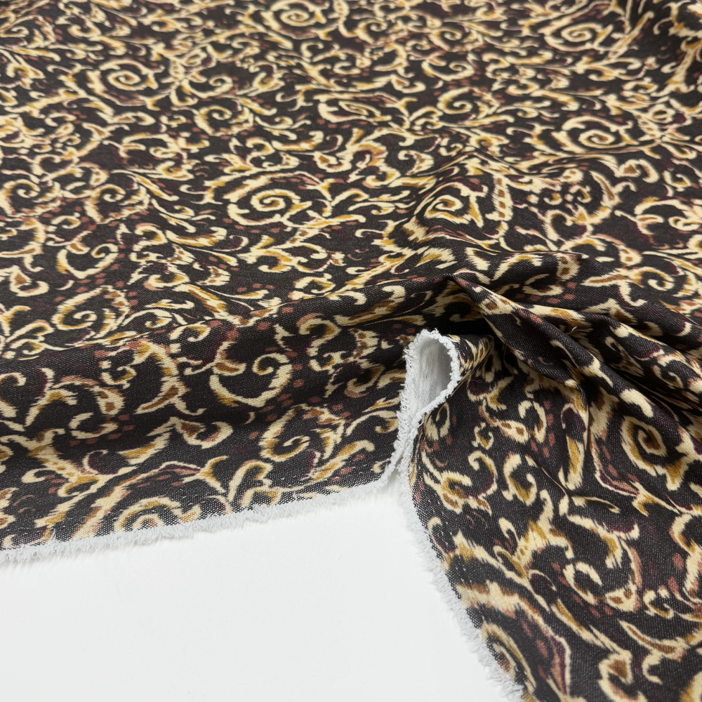 Tissu Denim Léger Stretch, Coton - Vigano