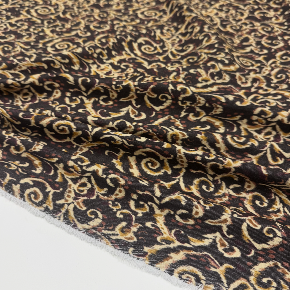 Tissu Denim Léger Stretch, Coton - Vigano