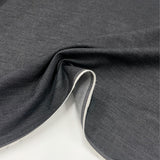 Tissu Denim Medium Stretch, Coton - Graphite, Silvio