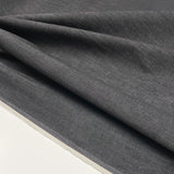 Tissu Denim Medium Stretch, Coton - Graphite, Silvio