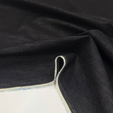 Tissu Denim Medium Stretch, Coton Polyester - Noir, Elvio
