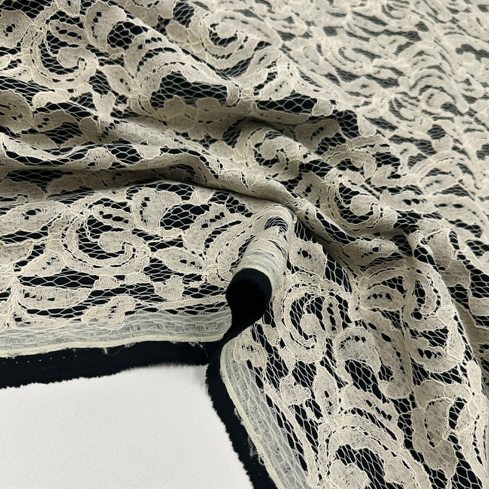 Tissu Dentelle, Coton Viscose - Divers coloris, Amorévo