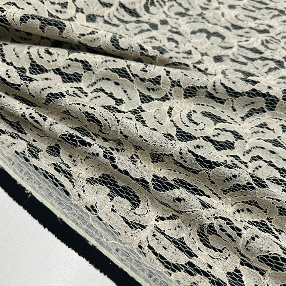 Tissu Dentelle, Coton Viscose - Divers coloris, Amorévo