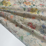 Dentelle Coton, Stretch - Floral, Geranio
