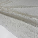 Tissu Dentelle, Coton - Blanc naturel, Mosaka