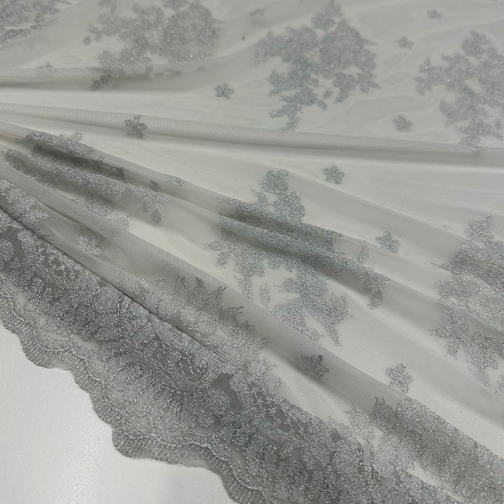 Tissu Dentelle - Métallisé, Brinella