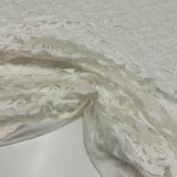 Tissu Dentelle - Blanc cassé Floral, Carissima