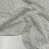 Tissu Dentelle, Paillettes - Blanc, Nevaria