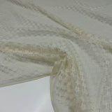 Tissu Maille Dentelle, Stretch - Ivoire, Euridice