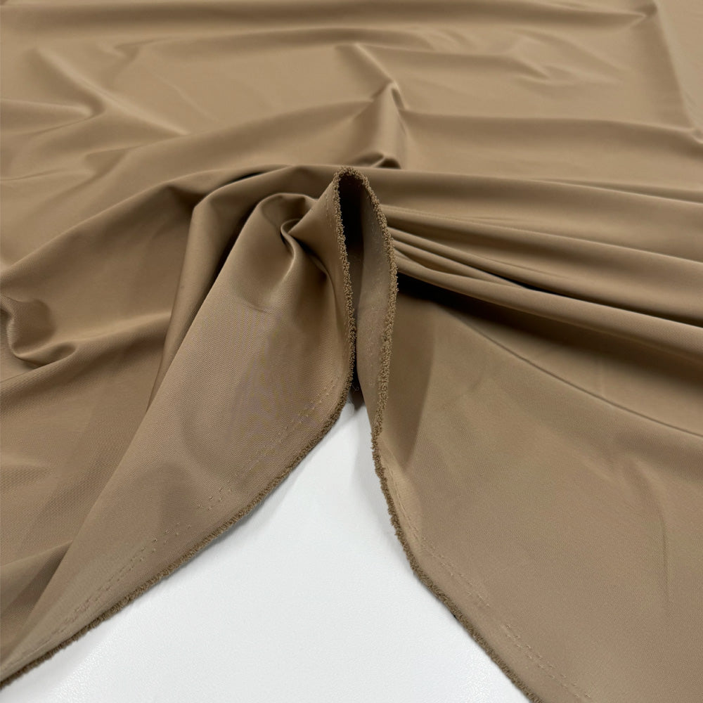 Tissu drill, Filaments Polyester - Café, Opéra