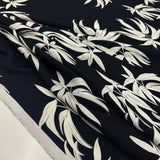 Imperfetto - Tissu Toile Lin, Rayonne - Floral Tropical, Foglia