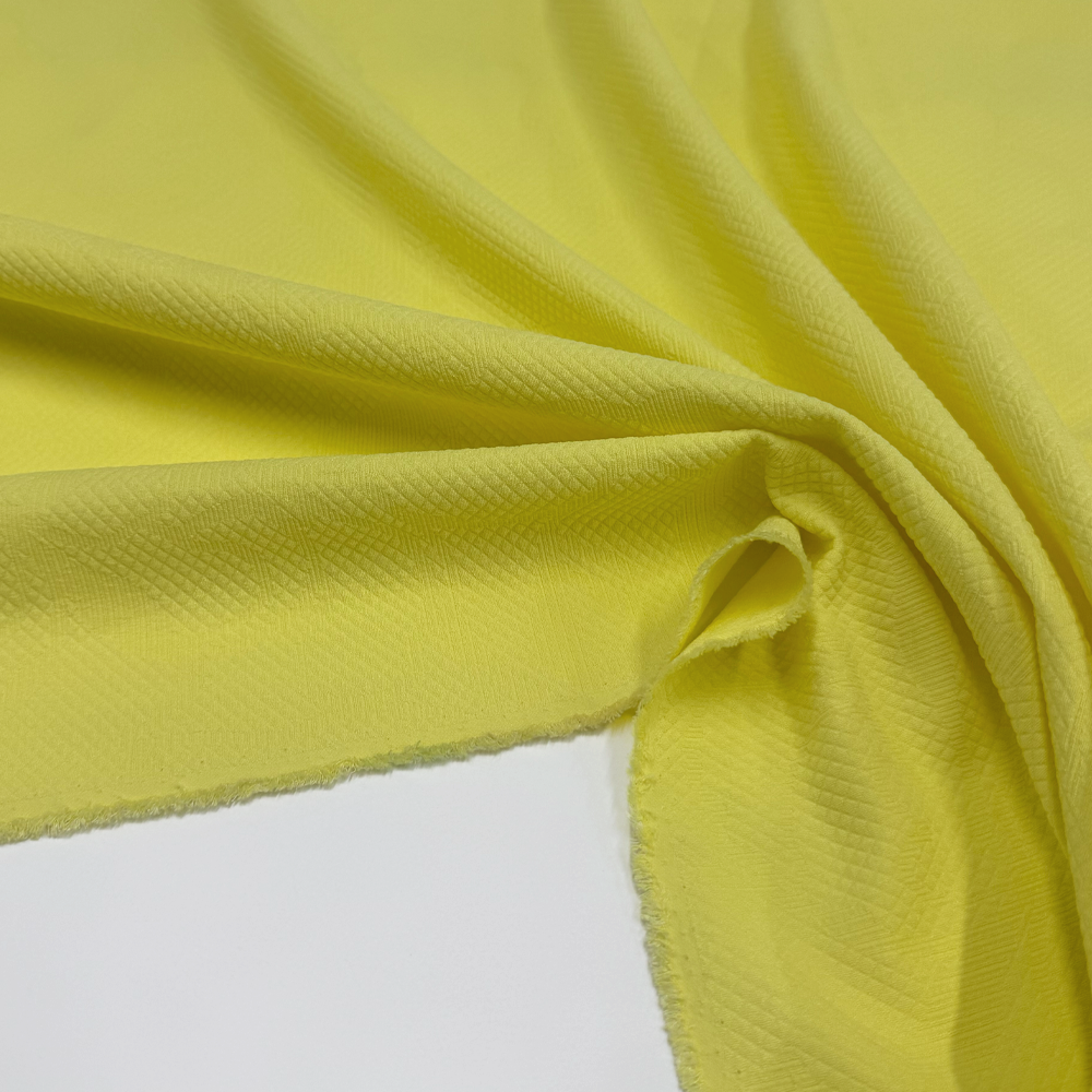 Tissu Crêpe Gaufré, Viscose - Sunny