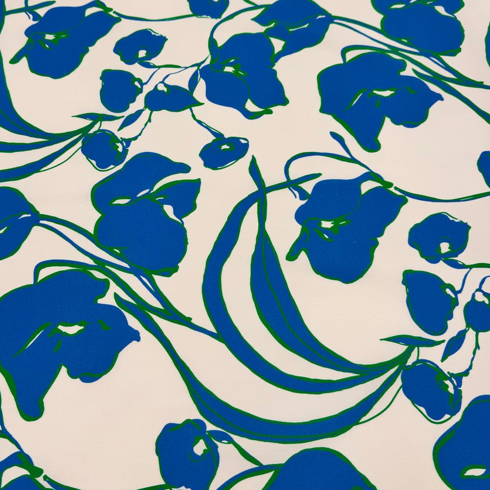 Tissu Satin Stretch, Coton - Dottrina