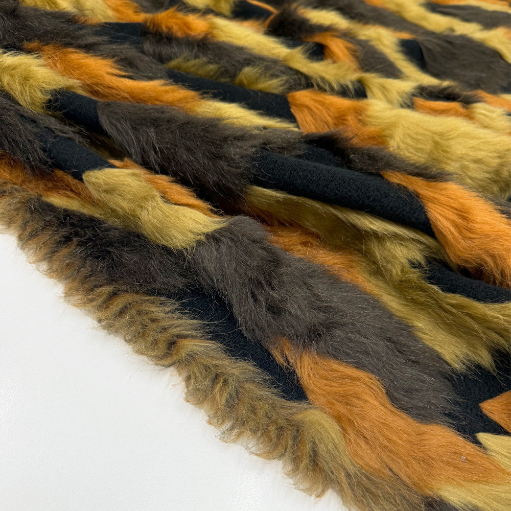 Tissu Fourrure Éco - Animalier, Ebano