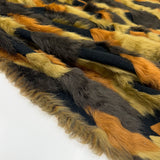 Tissu Fourrure Éco - Animalier, Ebano