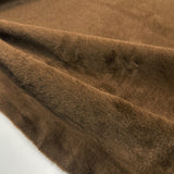 Tissu Peau Retournée, Fourrure Simili - Marron, Esino