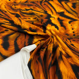 Tissu Gabardine, Coton - Animalier, Tigre