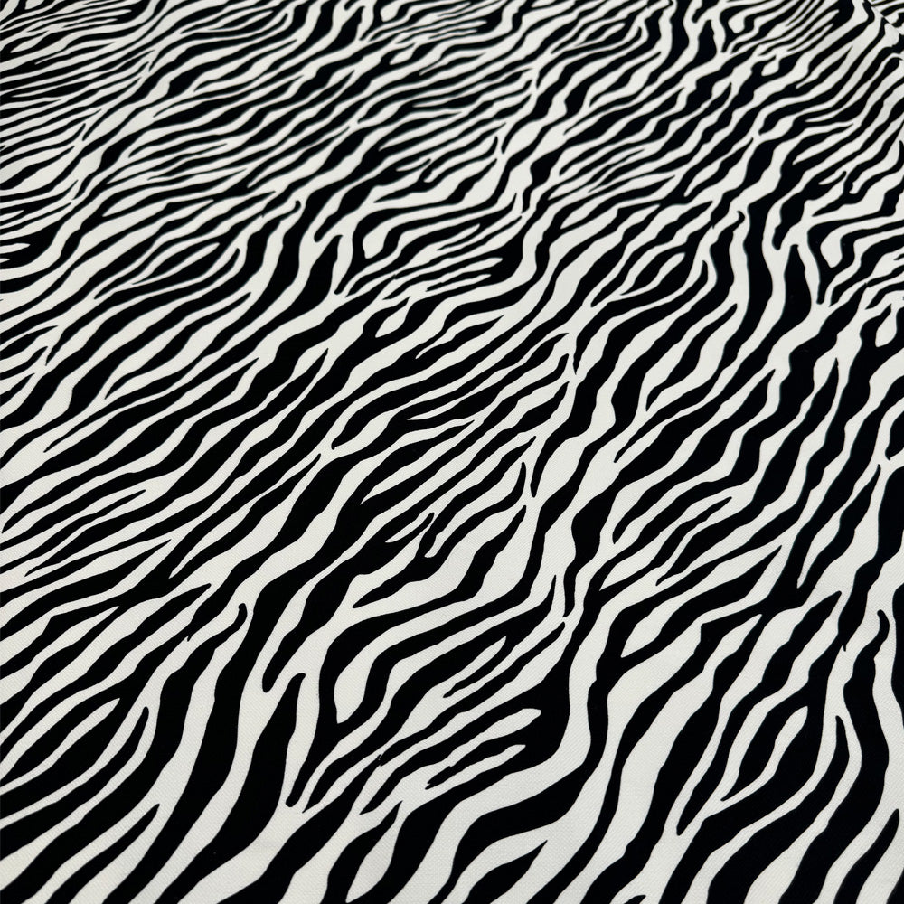 Tissu Canvas, Coton Stretch - Animalier, Savana