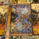 Tissu Gabardine Stretch, Coton - Cachemire Floral, Sicaria