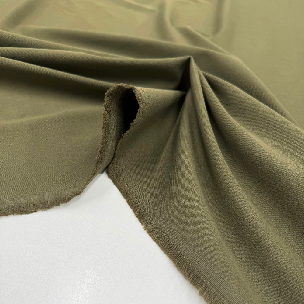 Tissu Gabardine Stretch, Coton - Ascoto