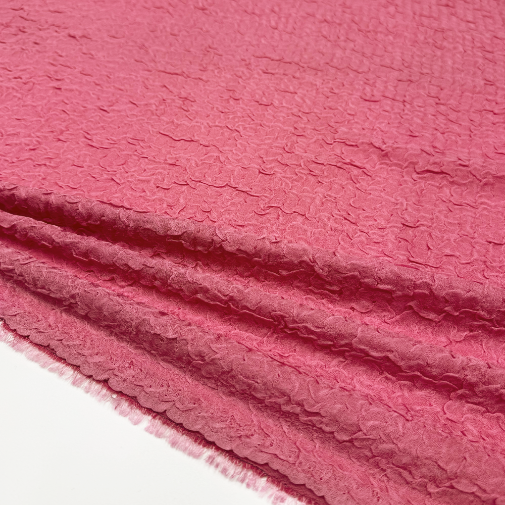 Tissu Crêpe Gaufré Cloqué - Mistria