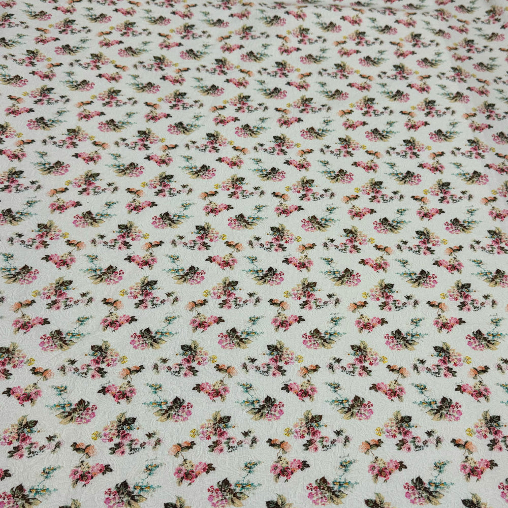 Tissu Jacquard Damassé, Coton - Piazza
