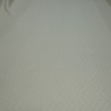 Tissu Crêpe Jacquard, Viscose - Géométrique Nude, Vilma