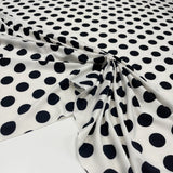 Tissu Maille Jersey - Pois, Vivo