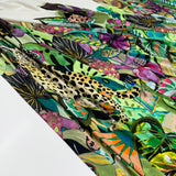 Panneau Maille Jersey Viscose - Animalier Tropical, Safari